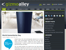 Tablet Screenshot of gizmoalley.com